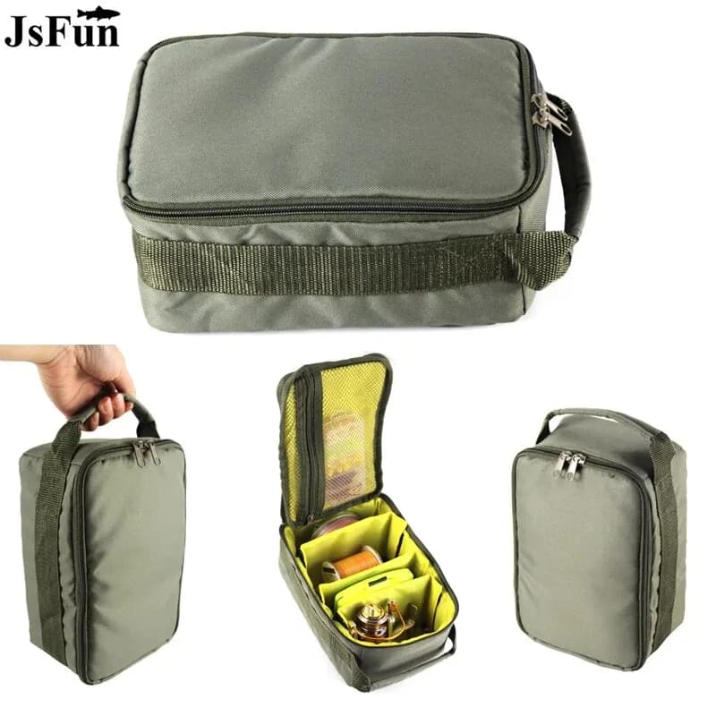 Sac de pêche Oxford grande capacité - Étui portable pour moulinets et leurres de pêche extérieure
