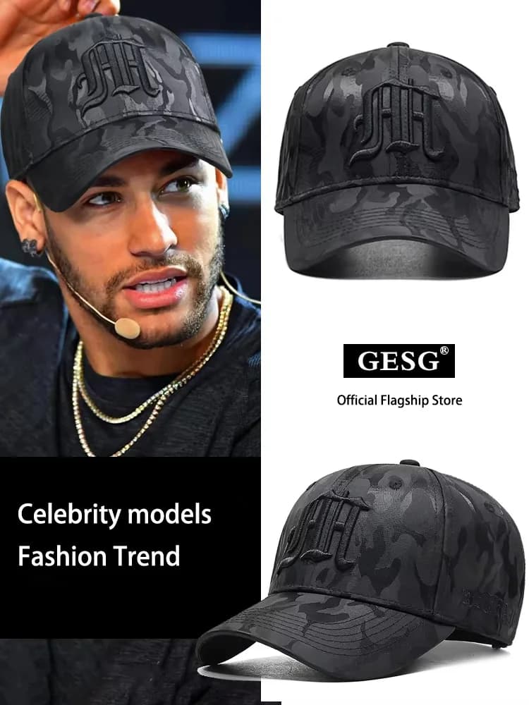 Casquette Baseball Brodée Camouflage InlnDtor 2025 - Tactique Militaire Toutes Saisons Pêche