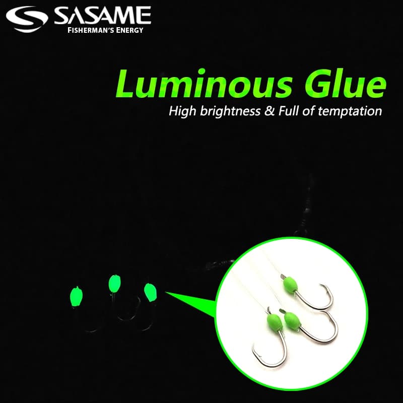 Montage Sabiki SASAME Japon fluorocarbone lumineux pour pêche mer accessoires matériel pêche côtière