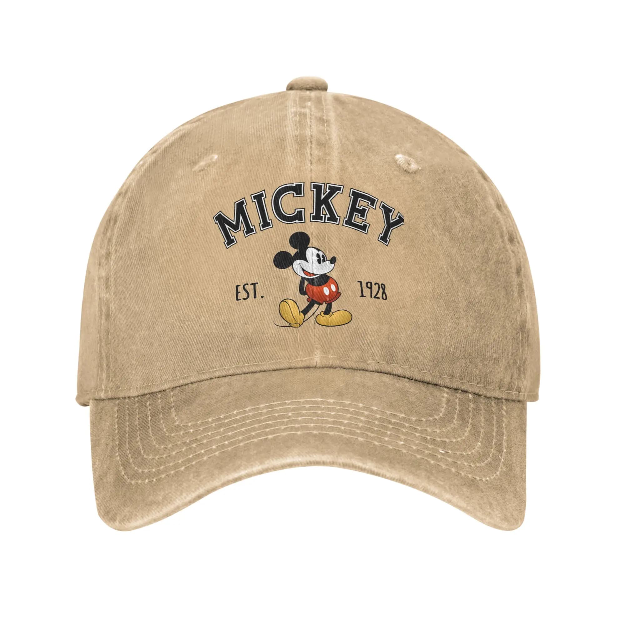Casquette Mickey pêche camping homme femme - Chapeau trucker respirant style y2k pour activités outdoor