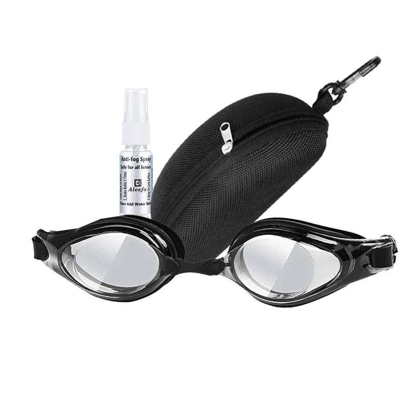 Lunettes de natation sur mesure anti-buée style course myopie adultes pêche