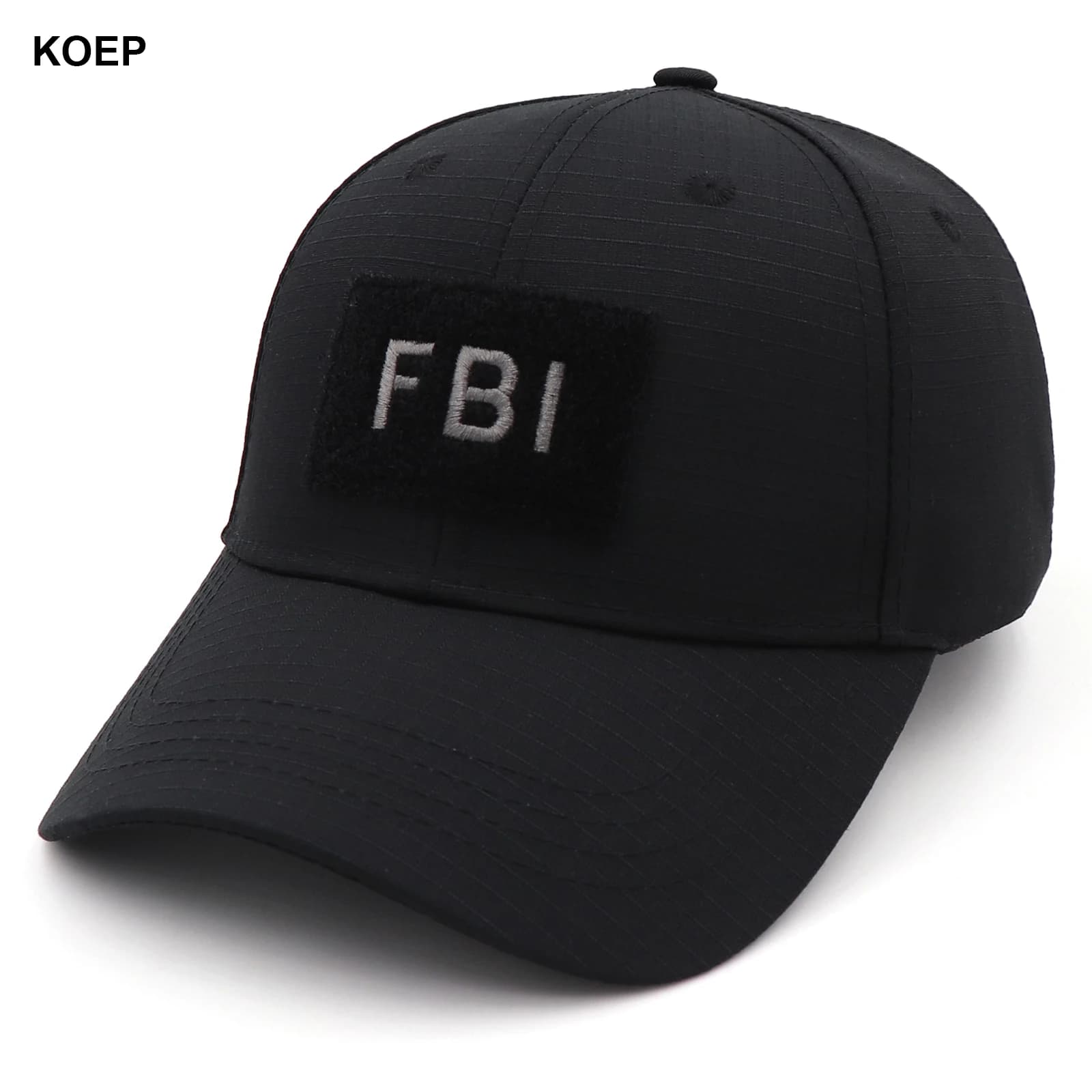 Casquette baseball camouflage FBI K-9 SWAT KOEP pour pêche jungle - Modèle tactique