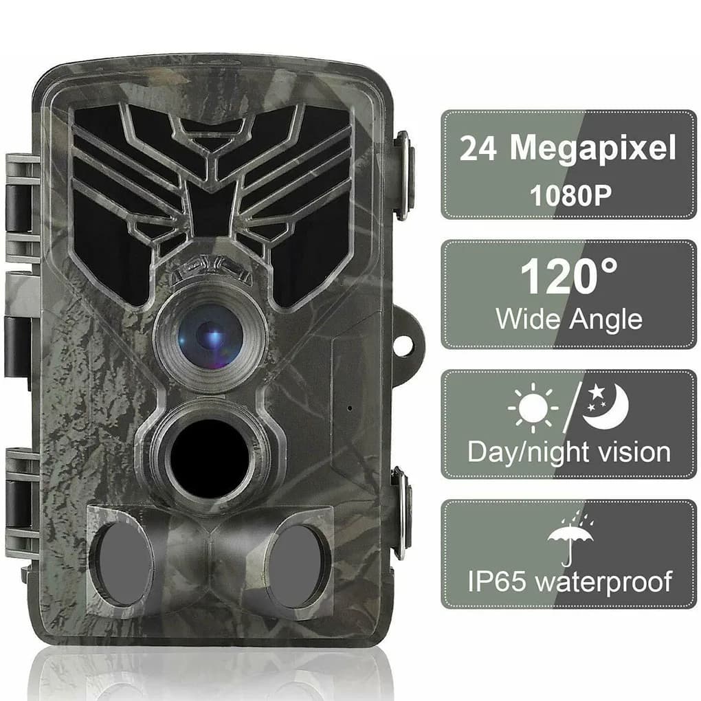 HC-810A 20MP caméra chasse filtre IR étanche IP65 pour qualité image wildlife optimale