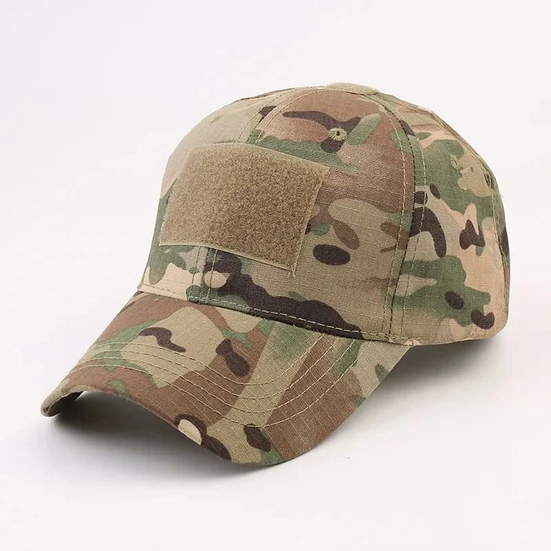 Casquette baseball camouflage pour pêche et sports outdoor - Modèle ajustable homme