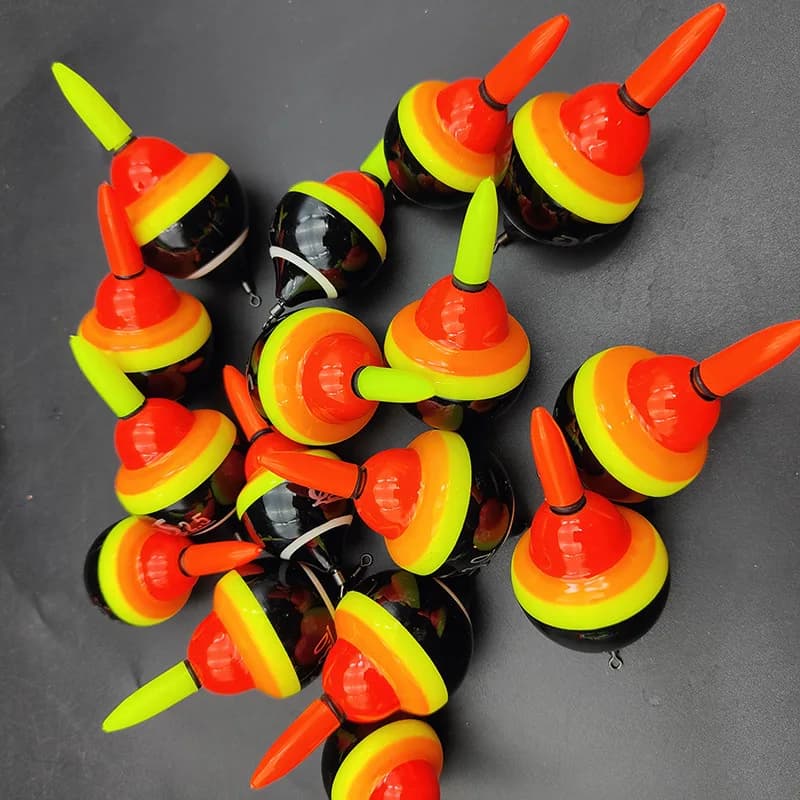 Flotteur électronique lumineux pêche de nuit ABS - Buoyancy bobber avec pile CR425 pour pêche en mer précise