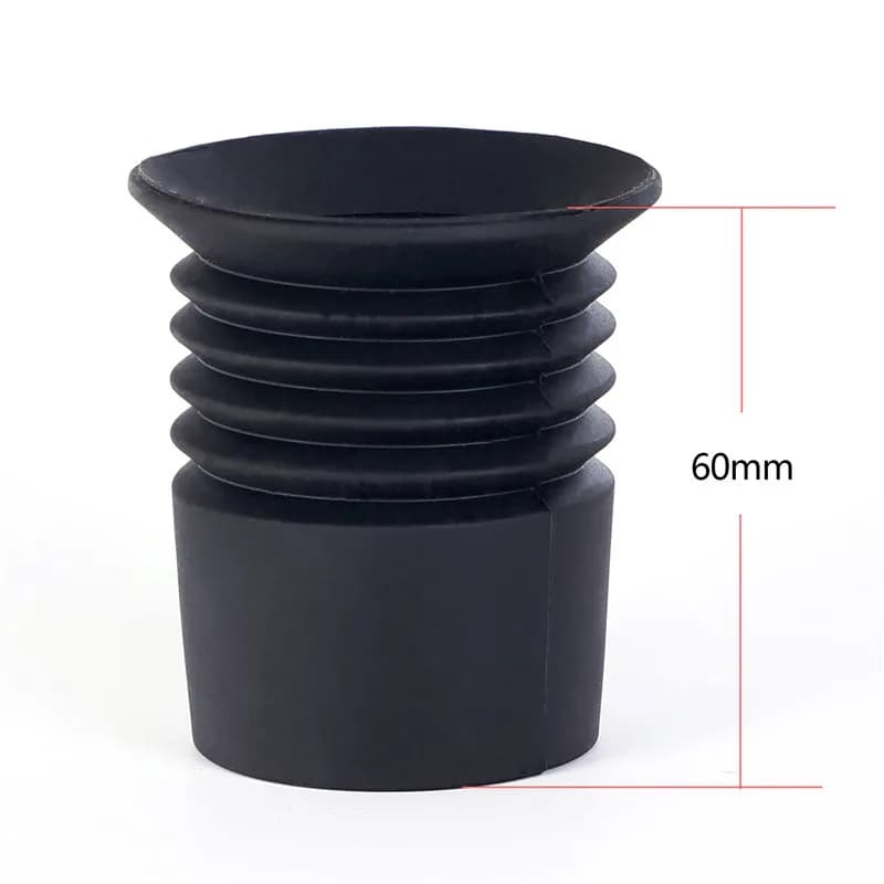Protecteur oculaire 40mm pour viseur de pêche - Anti-recul pour cannes à pêche équipées optique