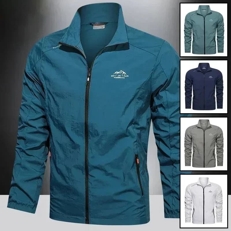 Veste été homme pêche protection UPF100+ ultra-légère respirante camping pêche en plein air