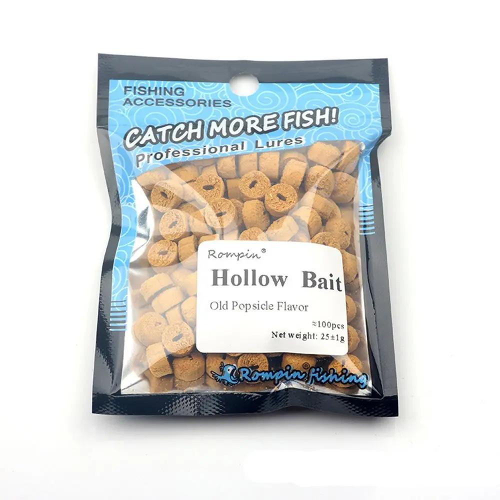 Vers rouges creux 100PCS - Appâts insectes pour carpe herbivore, tilapia et perche