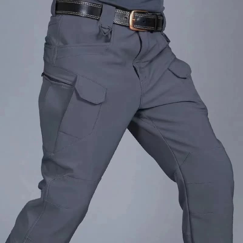Pantalon tactique automne homme pêche travail cargo imperméable multi-poches résistant camouflage