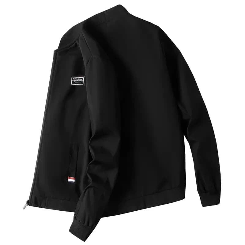 Veste décontractée homme pêche printemps automne coupe-vent zip confortable vêtements outdoor