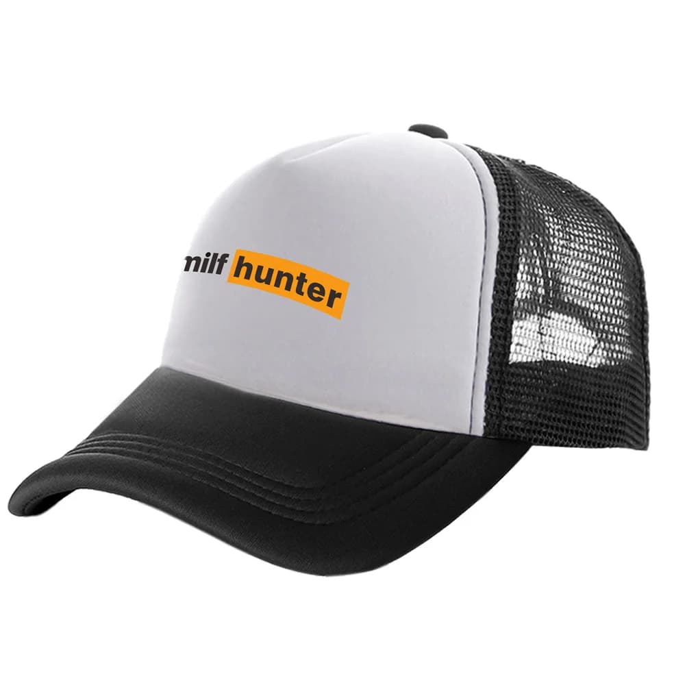 Casquette trucker pêche Milf Hunter - Mesh été extérieur soleil design tendance MZ-506