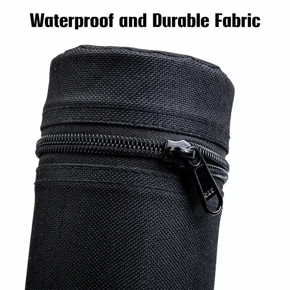 Tube rigide de protection pour canne à pêche Goture portable 64-150cm étui de transport pêche extérieur