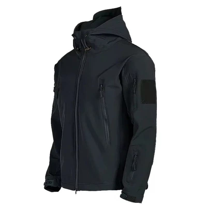 Veste militaire Shark Skin soft shell imperméable pour pêche en mer et activités nautiques tactiques