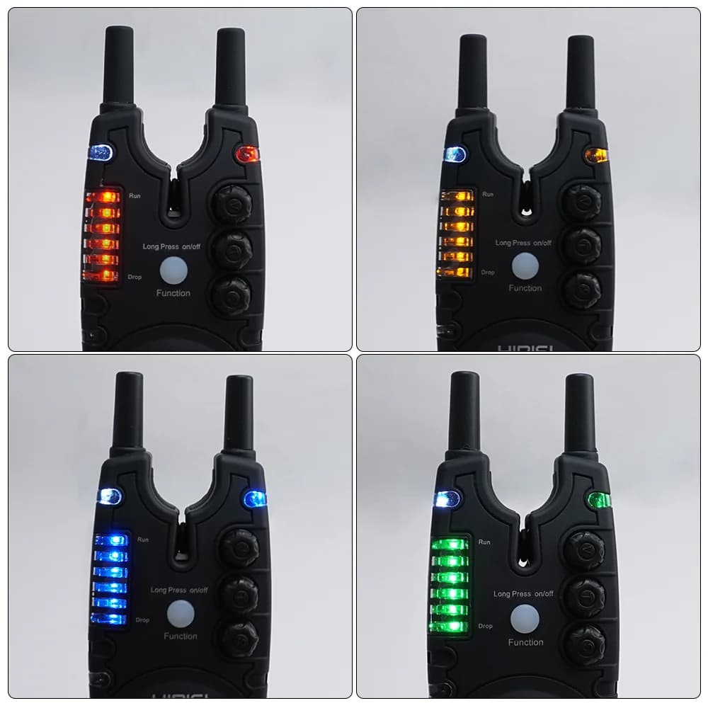 Hirisi S8 alarme de touche carpe sans fil 2 voies télécommande indicateur morsure accessoires