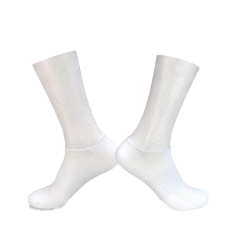 Chaussettes aérodynamiques Team Socks Pro avec silicone anti-dérapant pour cyclisme et running