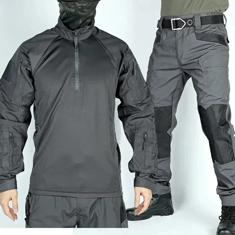 Ensemble tactique militaire pour airsoft chasse pêche paintball randonnée vêtements forces spéciales outdoor