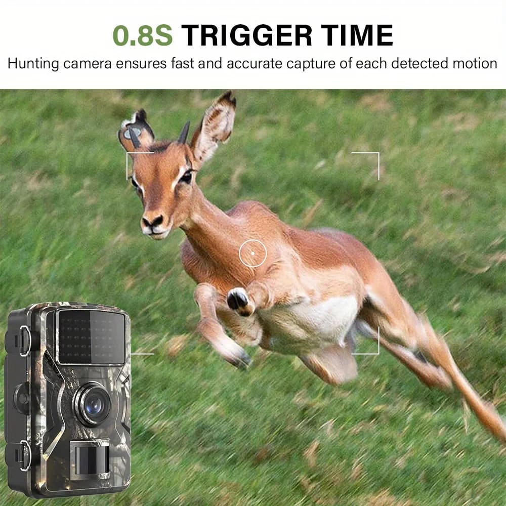 Caméra trail 1080P infrarouge 940nm détection mouvement pour piège photo sécurité extérieure faune