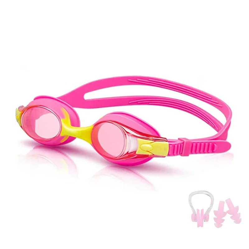 Lunettes de natation enfants professionnelles anti-buée étanches avec protection UV complète