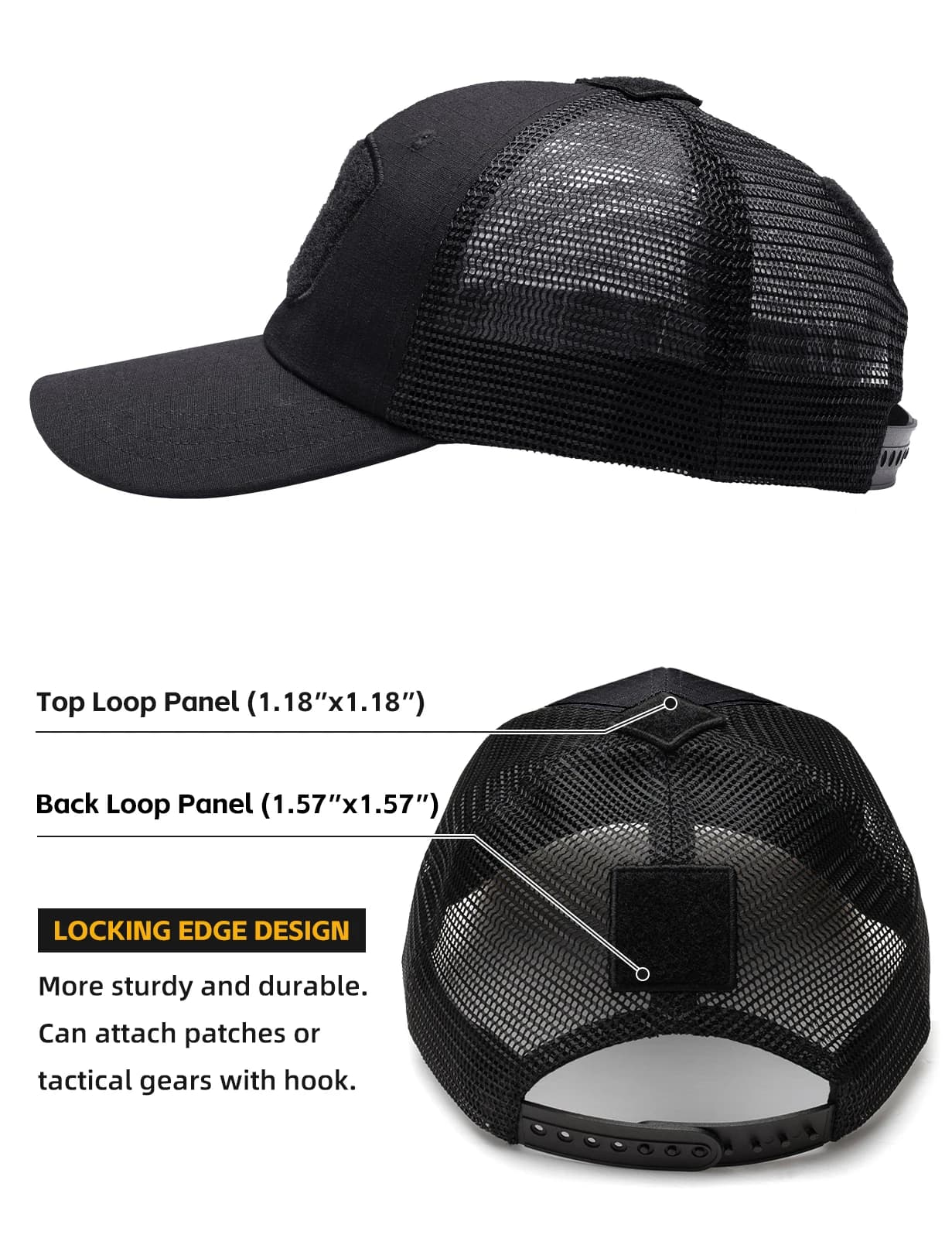 Casquette tactique IDOGEAR mesh respirante protection solaire légère pour pêche outdoor quotidienne