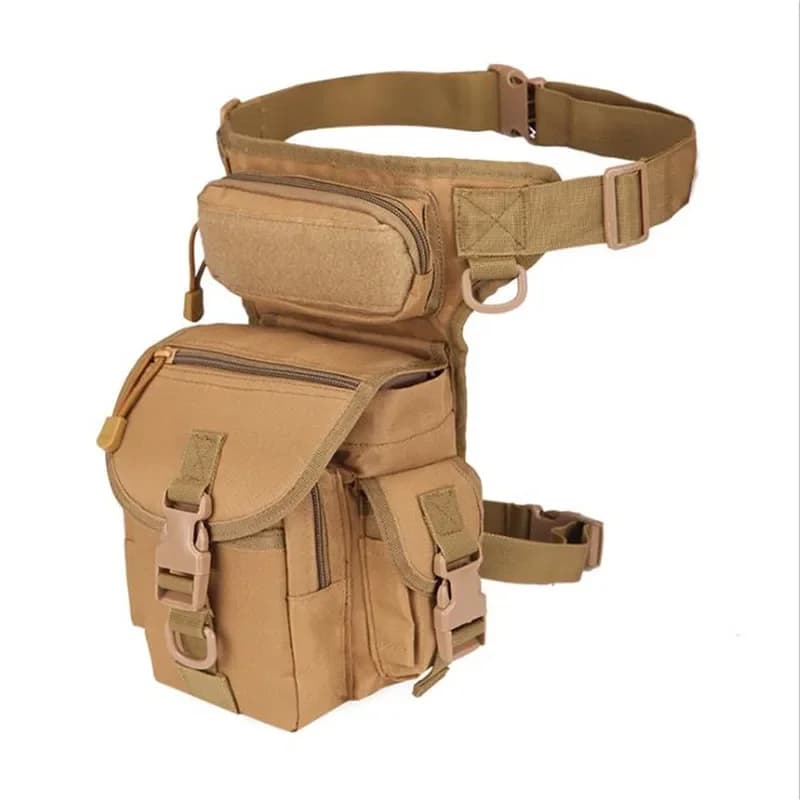 Sac cuisse étanche tactique - Pochette pratique pour pêche avec accès rapide accessoires