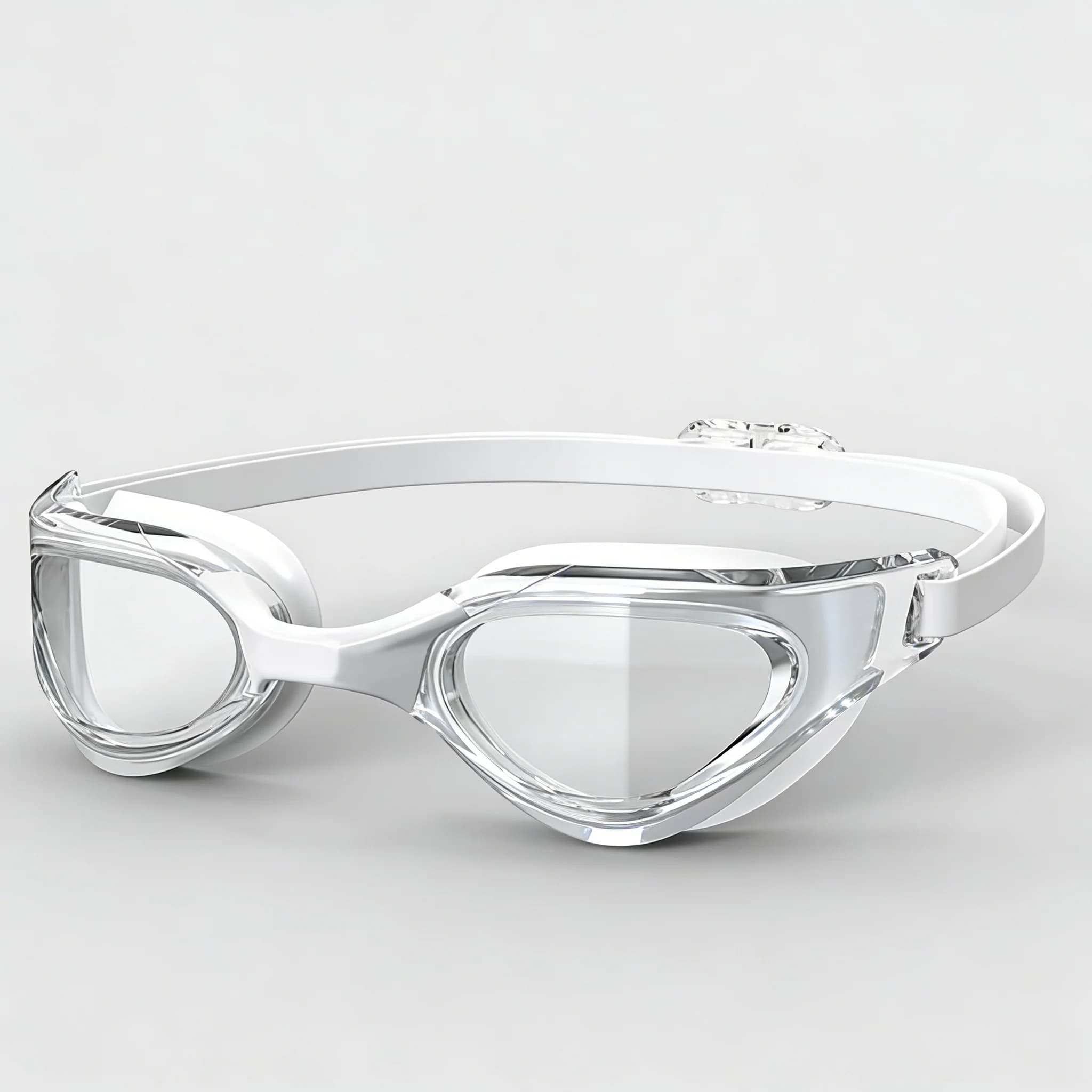 Lunettes de natation de compétition anti-buée professionnelles pour adultes entraînement