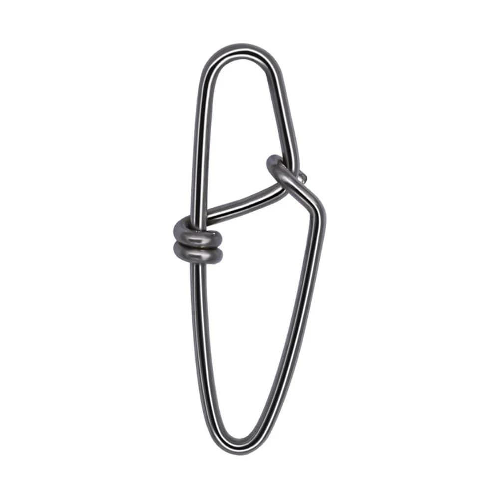 100 mousquetons inox pour leurres crankbait snaps pêche mer eau douce raccords rapides duo lock