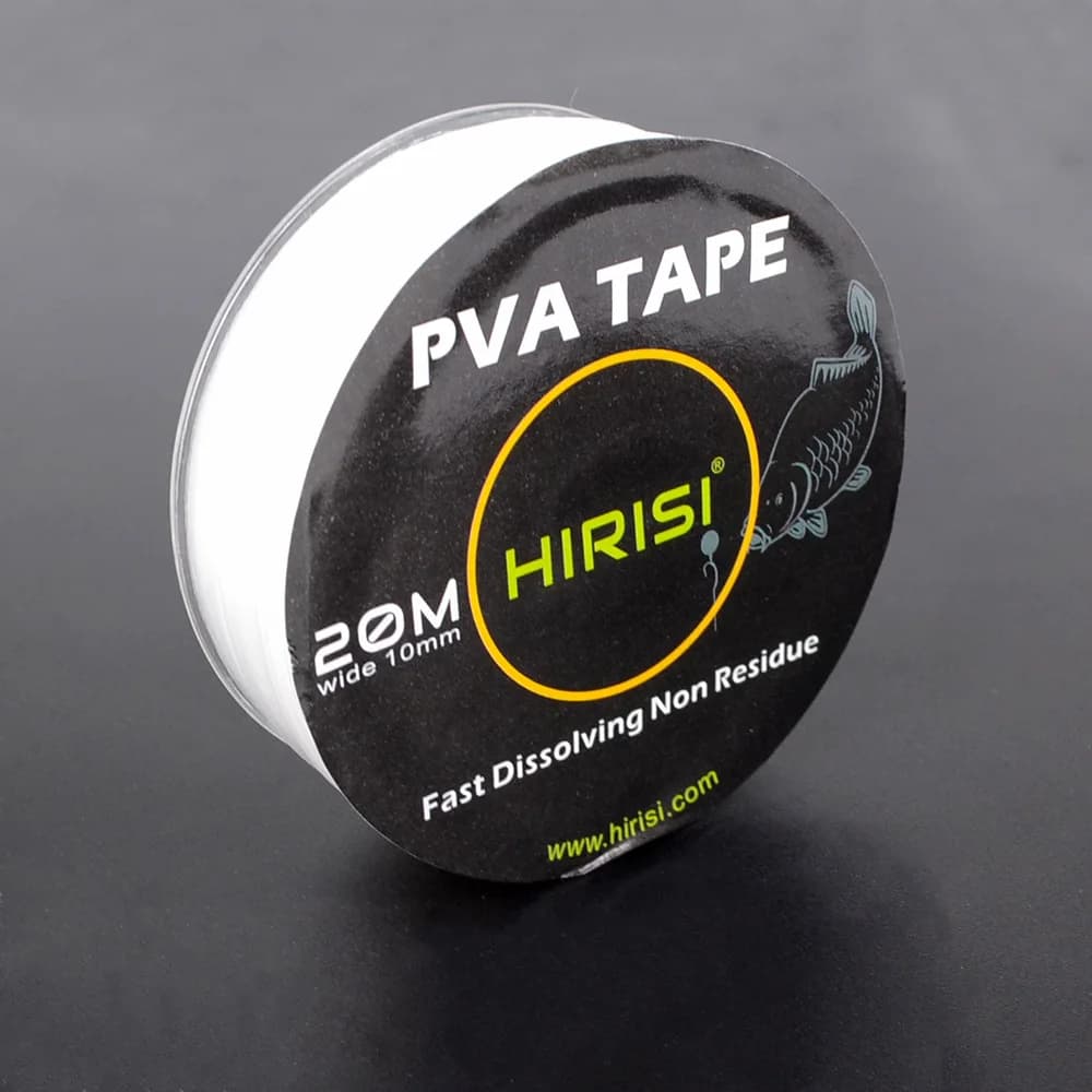 Ruban PVA 10mm x 20m soluble pour pêche à la carpe avec film hydro-soluble