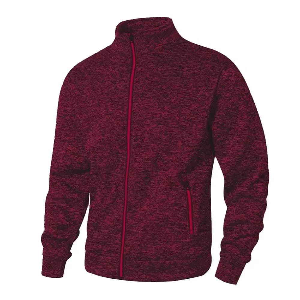 Cardigan à col montant homme zip printemps automne - Veste légère confortable pour pêche en mi-saison