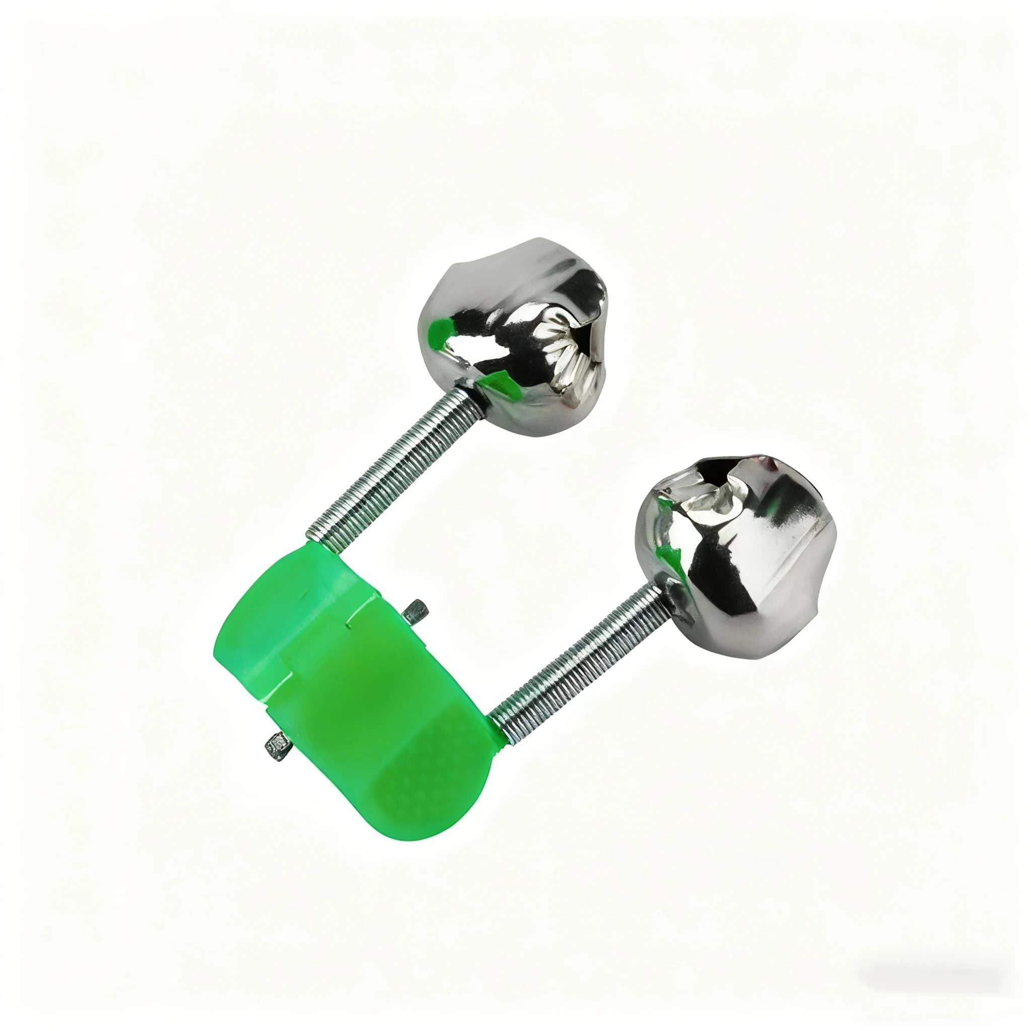 Cloches de pêche ABS vert 5/10 pièces - Alarme morsure spirale pour canne mer accessoires pêche