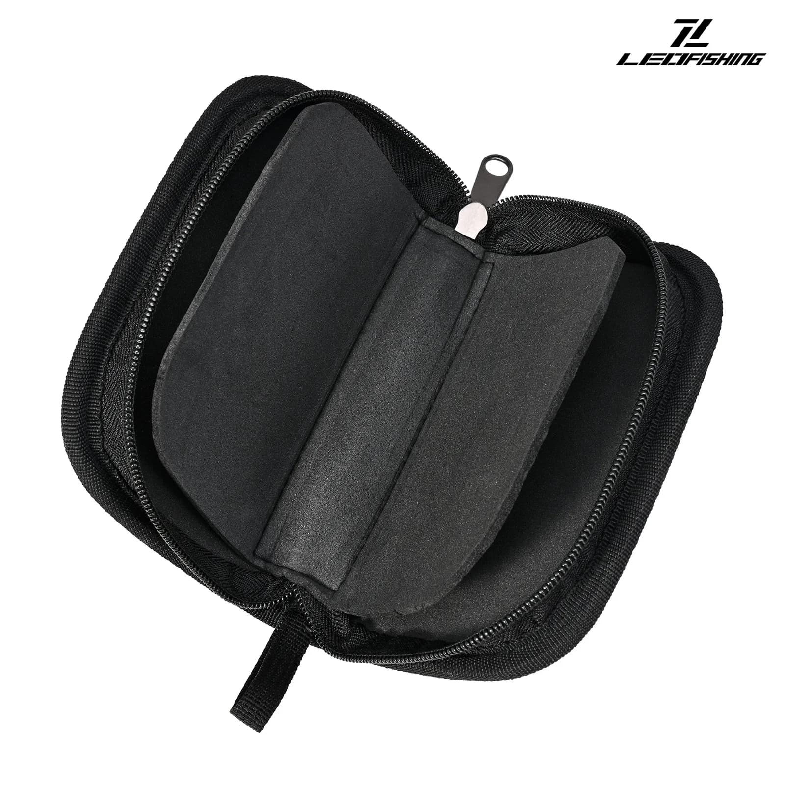 Porte-leurres spinner et cuillères avec fermeture - Portefeuille de rangement en nylon pour leurres de pêche