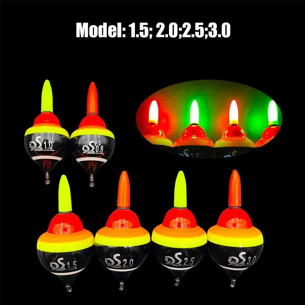 Flotteur pêche roche mer océan lumineux bâton inséré accessoires pêche surfcasting