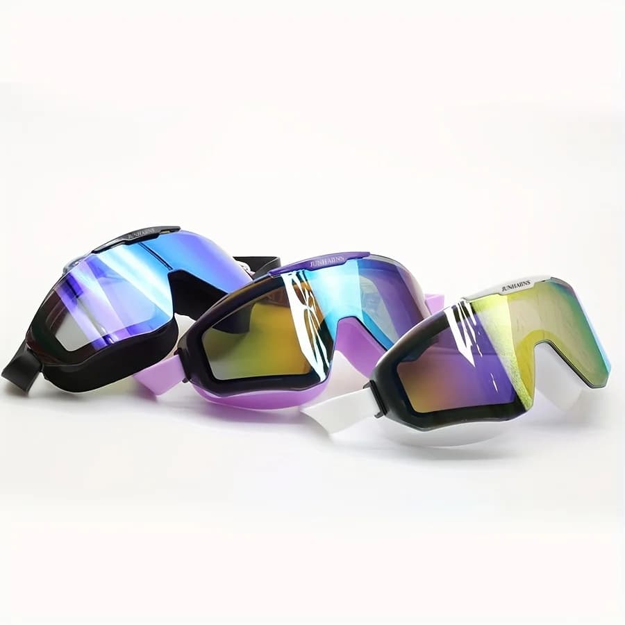 Nouvelles lunettes de natation électroplaquées HD grand cadre accessoires plongée apnée pêche sous-marine