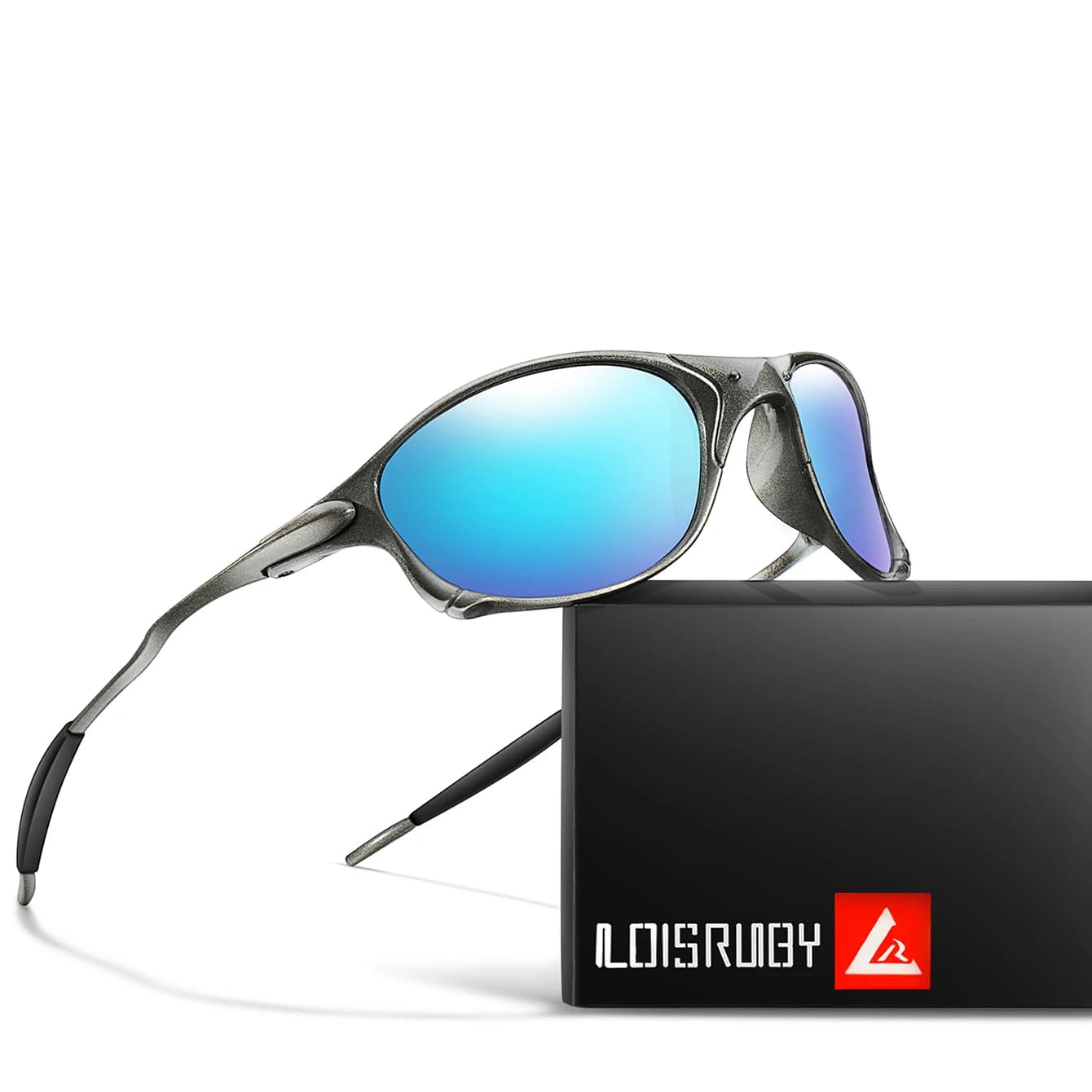 Lunettes de pêche PC légères - Vélo et conduite - Protection UV400 pour activités outdoor quotidiennes