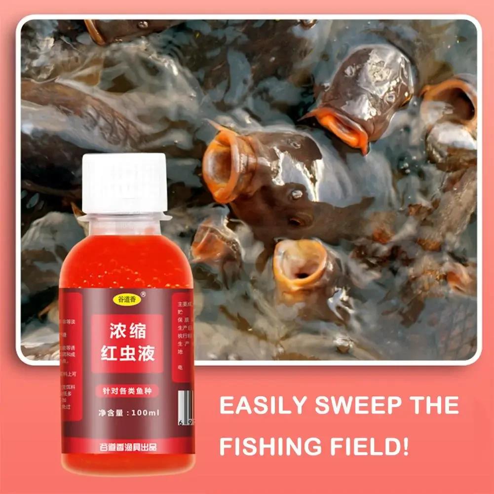 Appât liquide concentré 100ml truite cabillaud carpe bar - Attractant puissant poissons