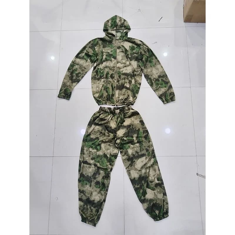 Combinaison Ghillie mesh multicam respirante - uniforme militaire airsoft chasse pêche camping