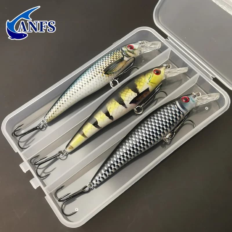 Leurre pêche 13g leurre minnow coulant 1 ou 3 pièces appât artificiel coloré pour carnassiers