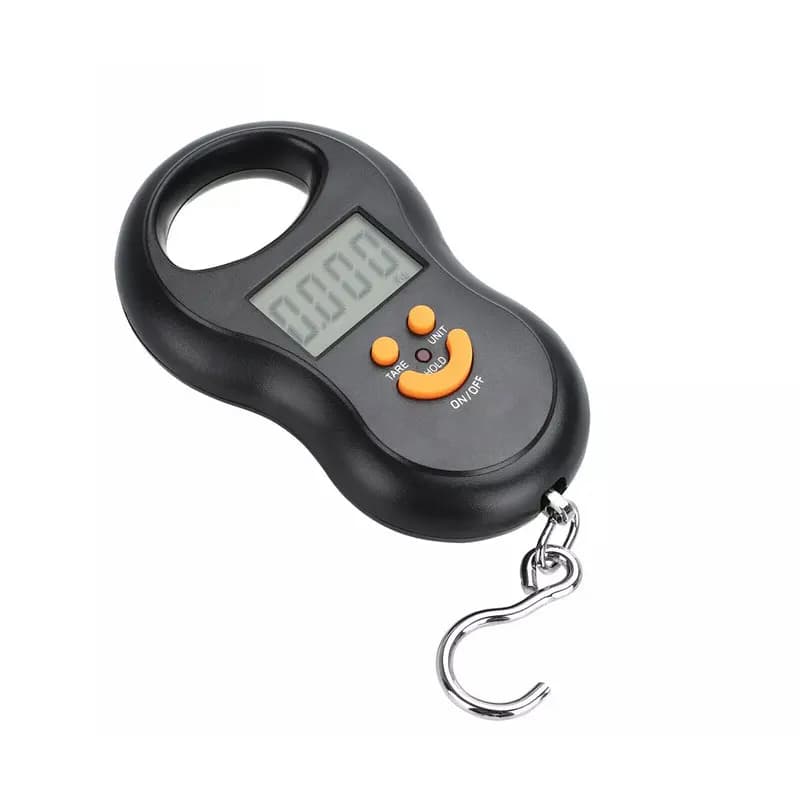 Balance digitale suspendue 50Kg 10g avec rétroéclairage LCD - Pèse-personne cuisine pêche voyage