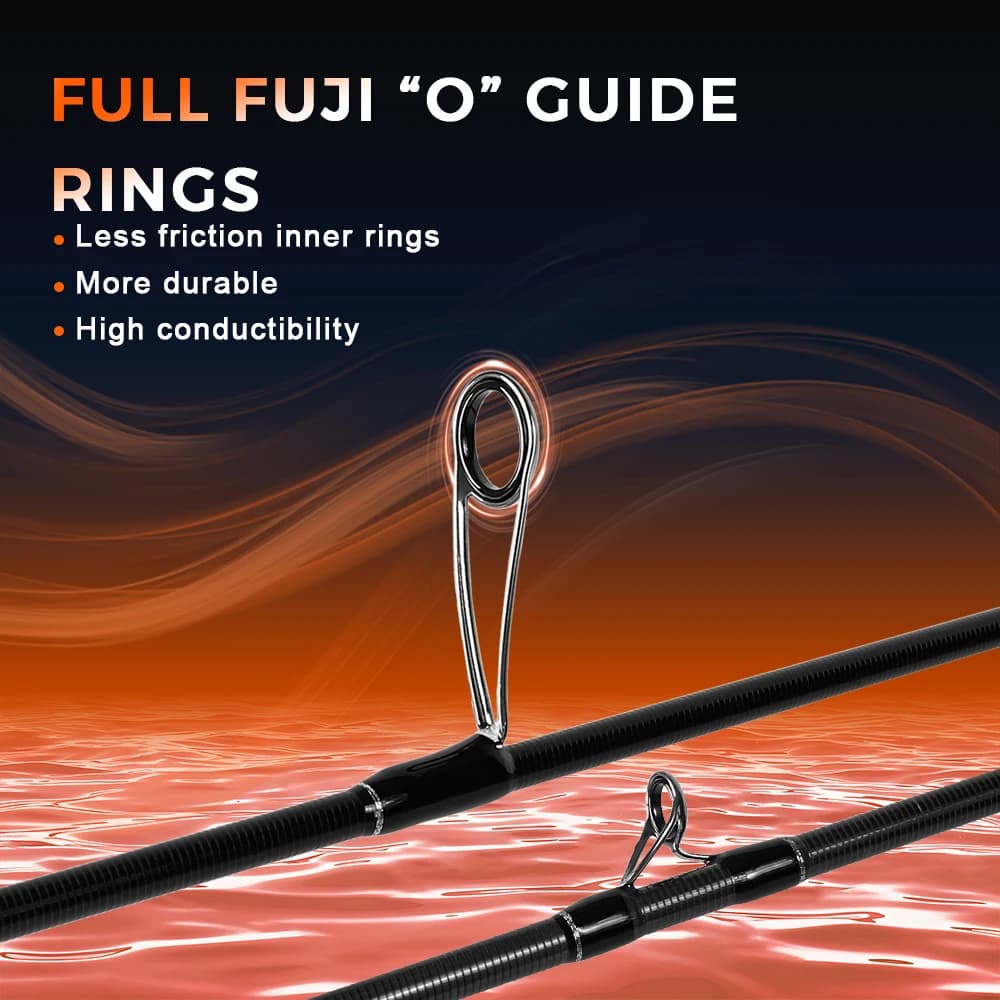 Canne spinning MIFINE MICROBITE TRAVEL 40+46T carbone ultralégère 1.8-2.2m pour pêche truite en rivière