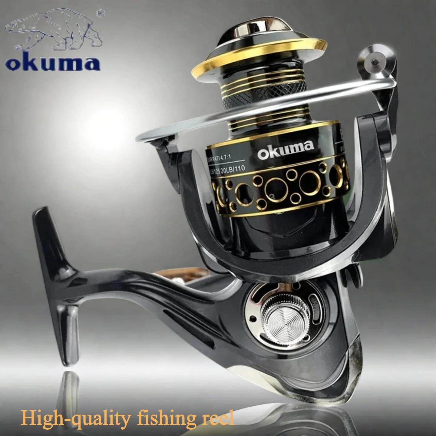 Moulinet spinning Okuma metalultra léger frein 18kg outil pêche 2025