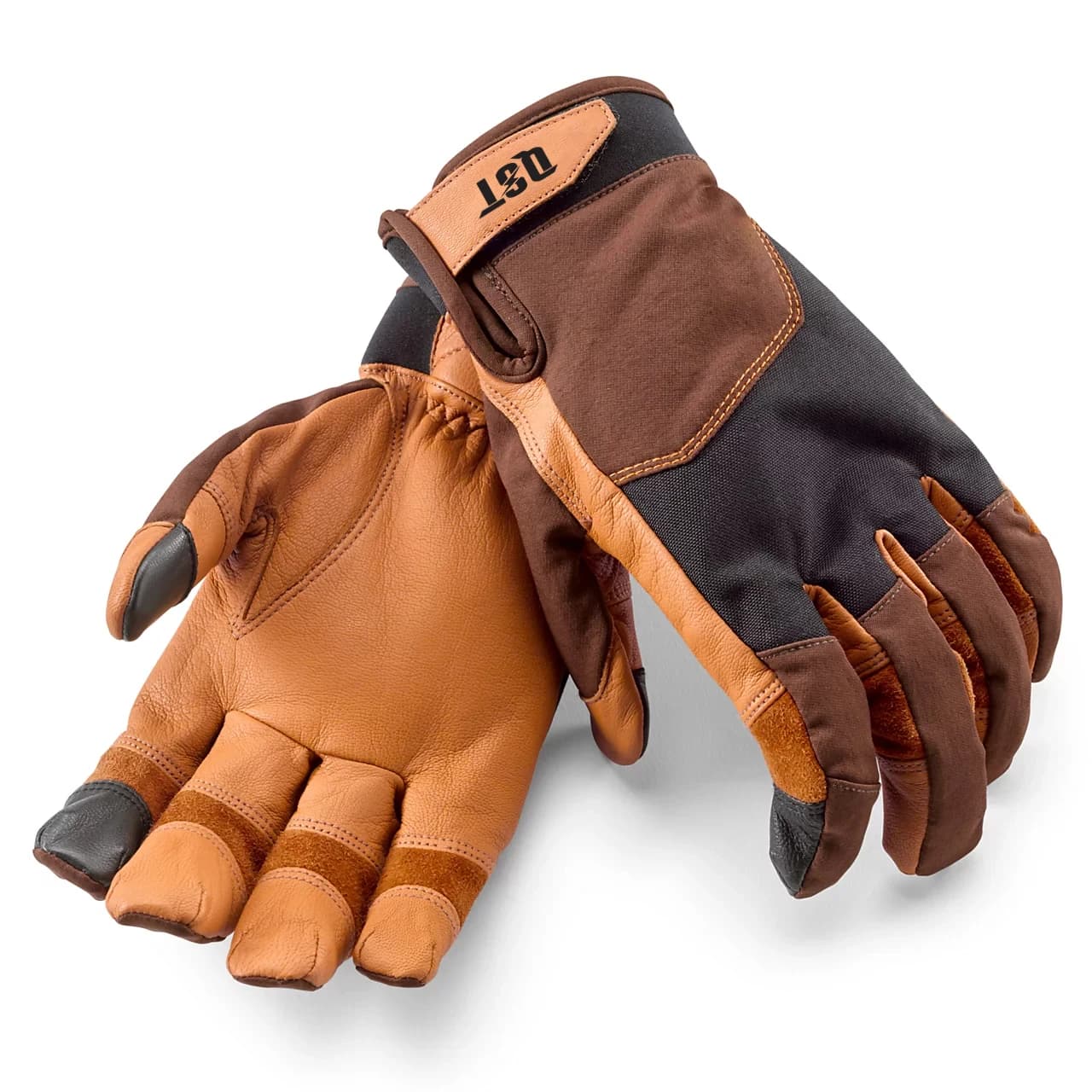 Gants tir pêche qualité supérieure respirants étanches paume cuir randonnée chasse