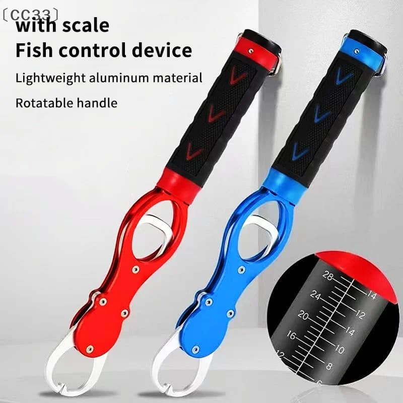 Pince à lèvres pêche CC33 aluminium alliage grip main balance intégrée accessoires matériel pêche