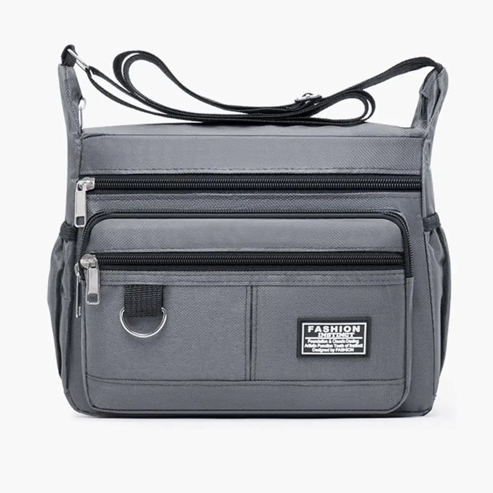 Sac bandoulière homme grande capacité multi-poches - Sac pêche bandoulière professionnel et tendance