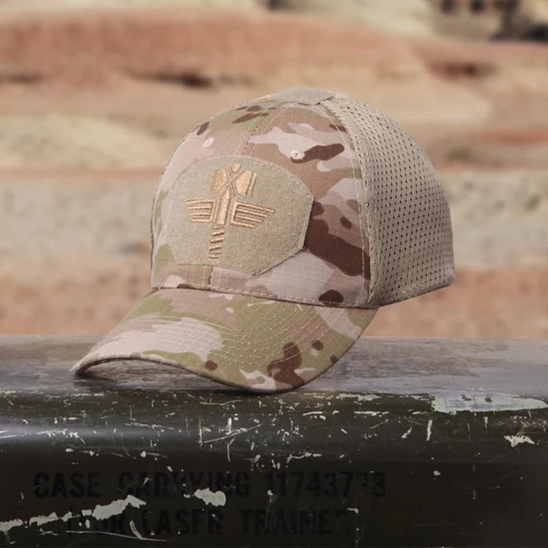 Casquette camouflage Multicam réglable pêche chasse airsoft randonnée capricorne MC
