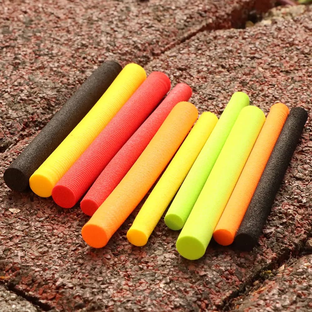 5 bâtonnets de mousse Zig Rig pour carpe - pop-up 6/8mm pour pêche au feeder et méthode