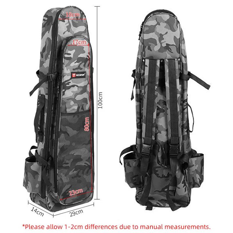 Sac à dos pêche tactique XA204G étanche - Grand rangement équipement pêche avec compartiments organisés