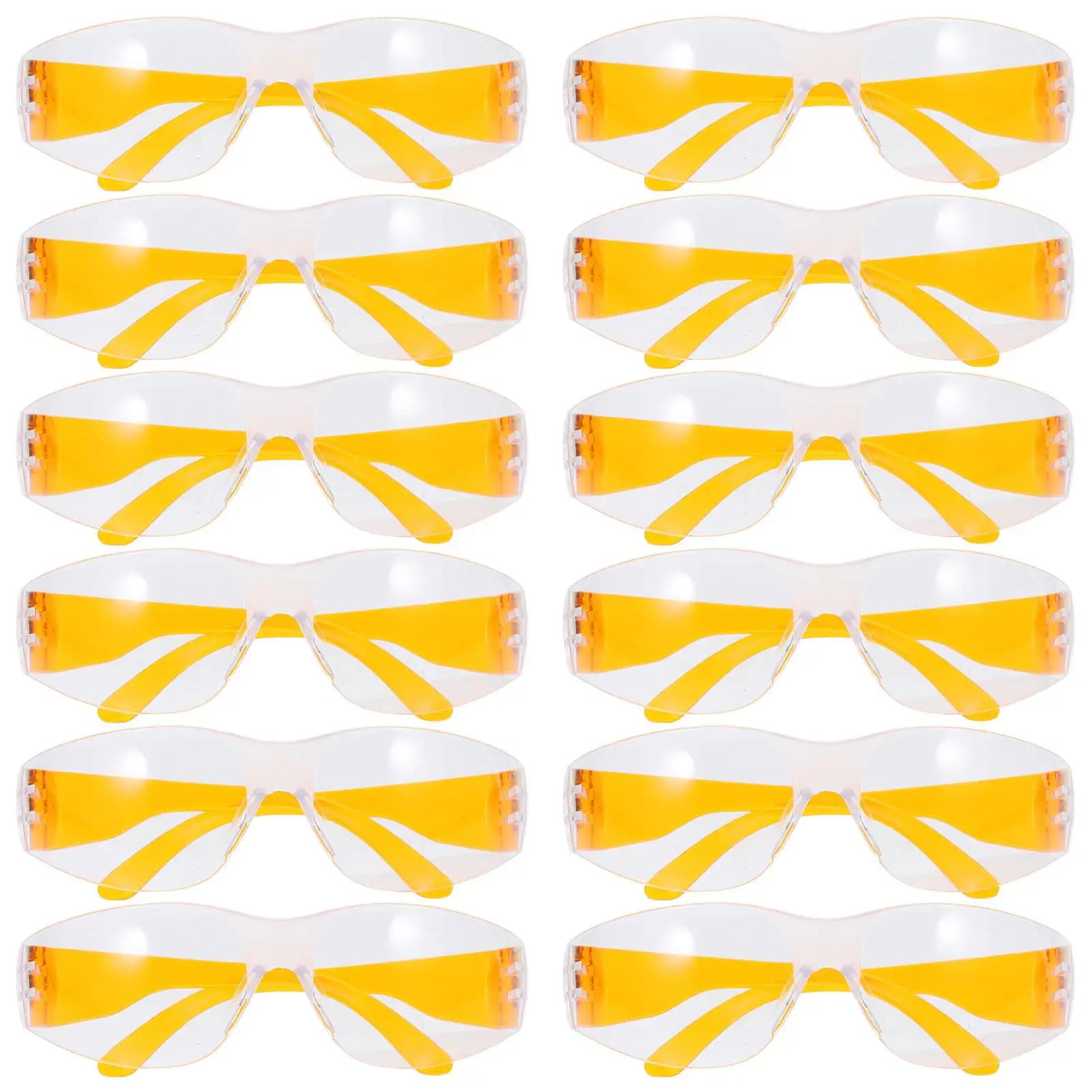 Lot de 12 paires lunettes de protection enfants résistantes à l'eau et aux impacts - Sécurité optimale