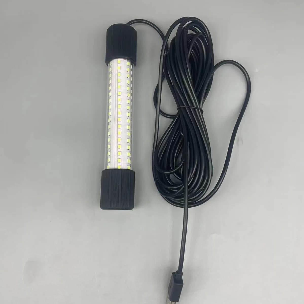 Lampe de pêche LED submersible USB - Éclairage nocturne multicolore haute luminosité - Pêche de nuit