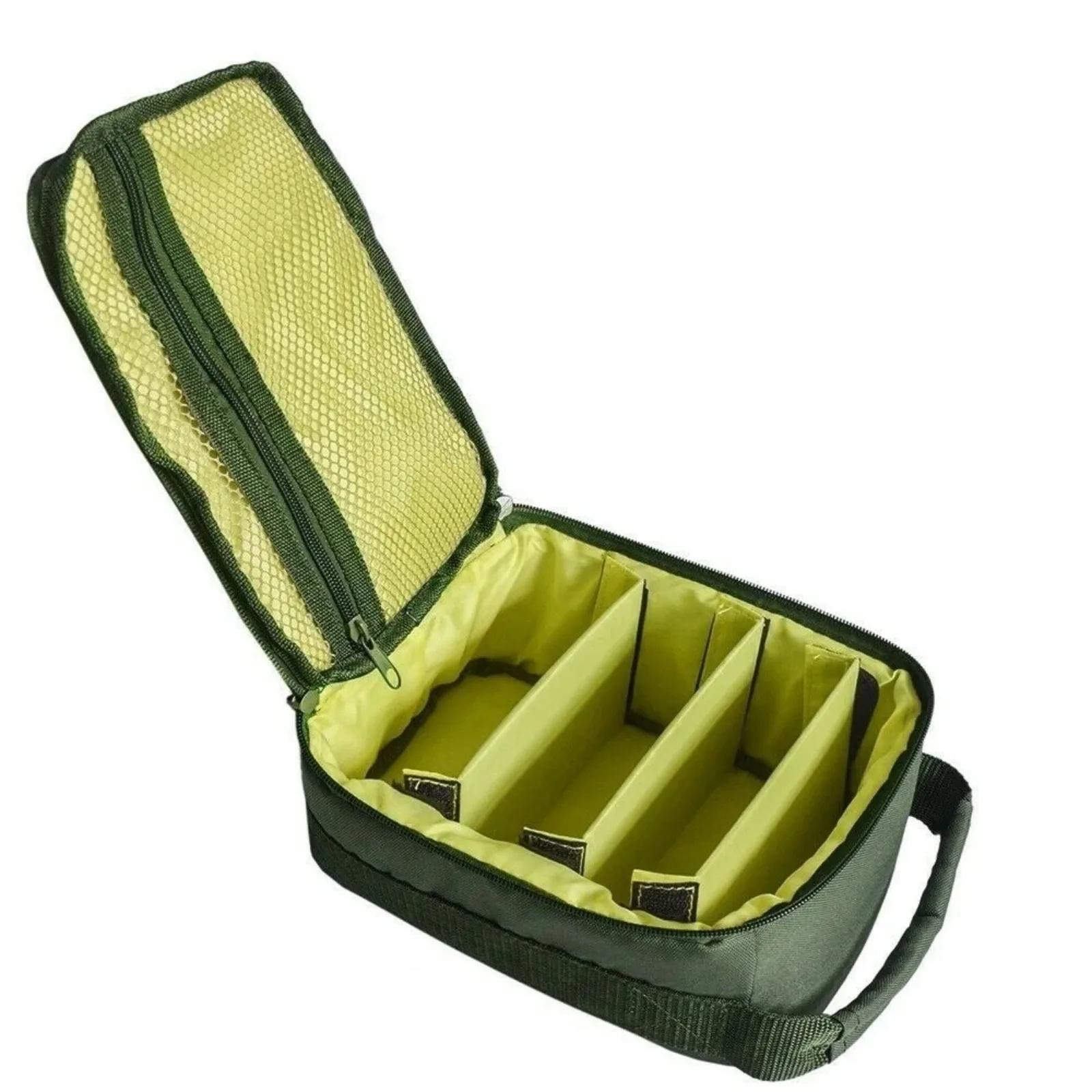 Sac de rangement portable pour moulinets de pêche - Organisateur étanche avec fermeture éclair