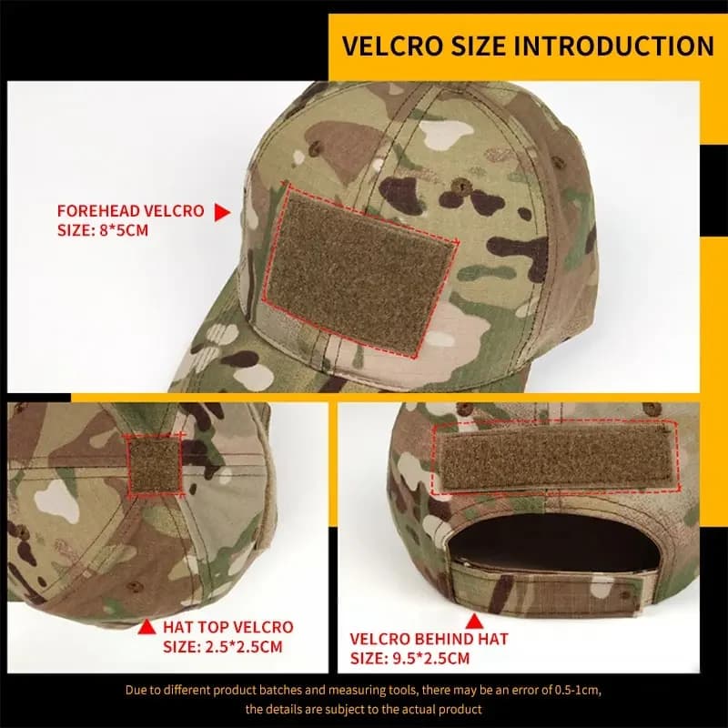 Casquette baseball camouflage protection solaire outdoor sports pêche randonnée respirante