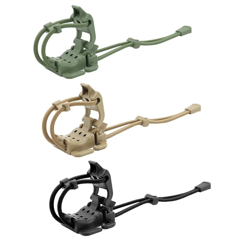 Clip lampe torche Molle pour sac à dos pêche multifonction avec support hache et pelle camping